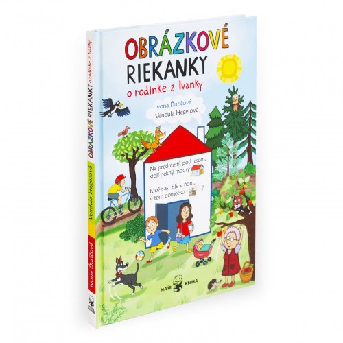 Obrázkové riekanky o rodinke z Ivanky